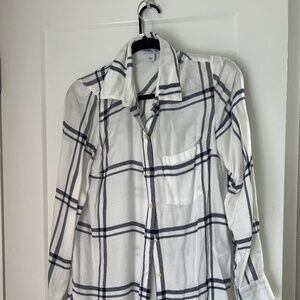 Oversized button up
